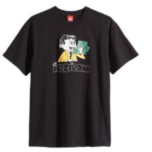 Icecream Wide-Eyed Tee Black Size Medium
